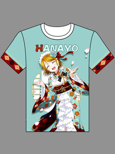 Love Live Koizumi T-shirt manches courtes Hanayo
