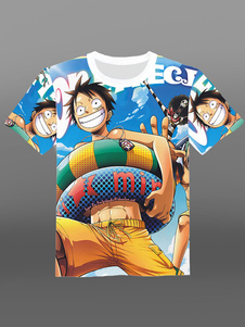 One Piece ronde collier T-shirt