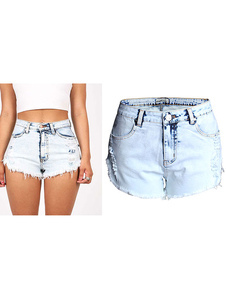 Denim Hot court pour femmes