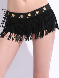 Bordées de denim Shorts