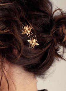 Accessoires pour cheveux métal Chic en épingle à cheveux or