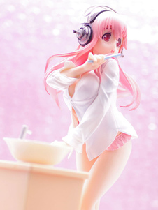 Super Sonico Figure Sexy Homewear dent brossage Version Anime Figure