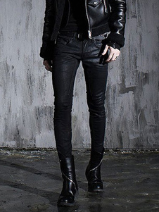 Jean Skinny noir coton Chic Jeans pour hommes