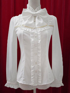 Sweet Lolita Blouse manches longues à grand arc