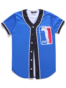 Manches courtes bleu chemise coton Chemise Casual pour hommes