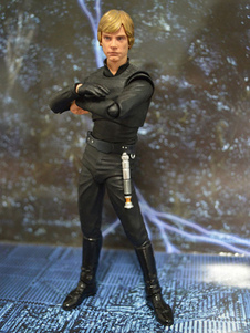 La Guerre des étoiles Cosplay Costume noire en Faux cuir