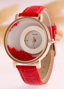 Fashion bracelet métal rond forme Women Watch