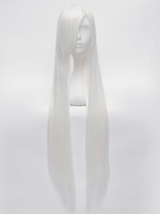 X-Men Storm perruque Cosplay Long blanc Cosplay perruque Ororo Munroe