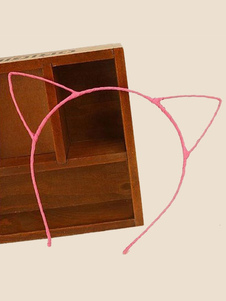 Bandeau en plastique rose Cosplay Halloween pour femme