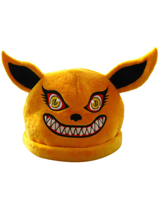 Naruto Kyuubi Cosplay chapeau Kyuubi poupée Anime marchandise