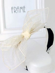 Bandeau en plastique Beige Cosplay Halloween pour femme