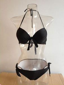 Super Sonico maillot de bain Bikini Cosplay Costume noir & blanc