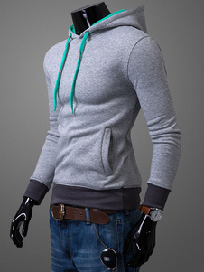 Base à capuche pour hommes Slim Fit Sweatshirt
