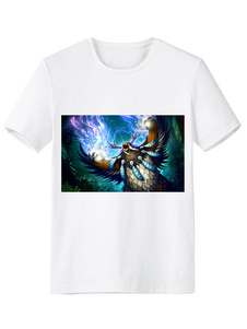 Blanc World of Warcraft synthétique Slim Fit T-shirt
