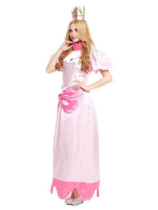 Halloween Alice au pays des merveilles la Reine Cospaly Costume blanc