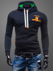 Hoodie Sweat-shirt Fit Slim hommes