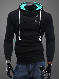 Muscle Fit Sweatshirt manches longues Hoodie pour les hommes