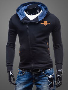 Zip Up veste à capuche Slim Fit pour homme
