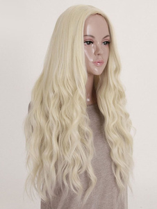 Alice au pays des merveilles la Reine Cospaly perruque blanche