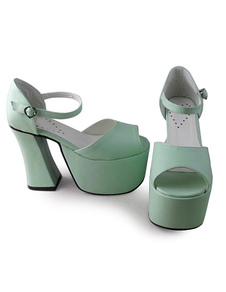 Sweet Lolita sandales High Square talons