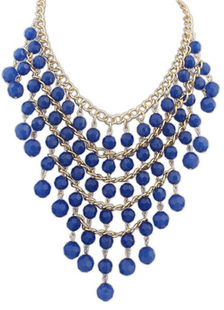 Féminines à paliers collier déclaration Bohème en couches