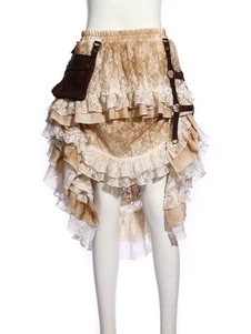 Steam Punk dentelle Gothique Lolita jupe