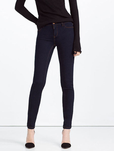 Deep Blue Jeans Skinny pour femme