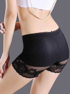 Leggings court femme en dentelle