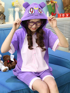 Sailor Moon Diana Kigurumi coton Anime Costume de chat pour l’été