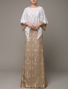 Châle de mariée dentelle mariage robe Vintage plage