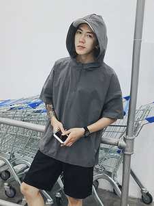 Veste généraux surdimensionné Lightweight Hoodie pour les hommes