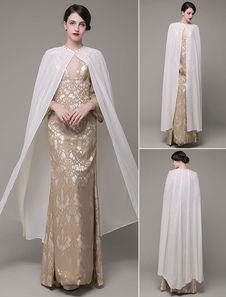 Wrap long mariage bijou appliques mariage châle