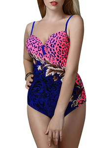 Unique pousser vers le haut de maillot de bain une pièce