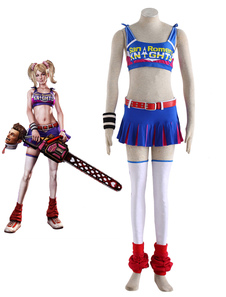 Lollipop Chainsaw Juliette Starling Sexy Cheer équipe Cosplay Costume