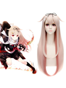 KanColle Kantai Collection Poi Yuudachi Cosplay perruque