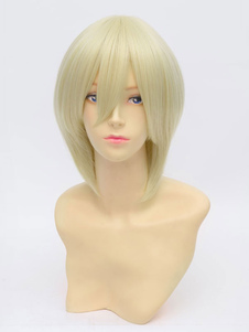 Carnevale Black Butler Alois Trancy Cosplay parrucca dorata parr