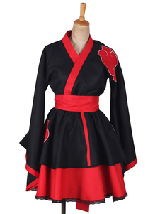 Cosplay Costume comme Akatsuki de Naruto