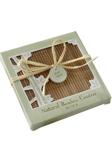 Faveur de mariage en bois Coster Favor 4 pièces Protection de l’environnement