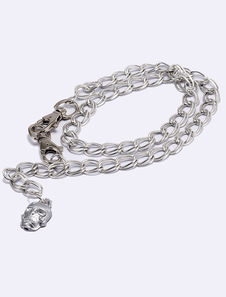 Danganronpa Komaeda Nagito Skull Taille chaîne Komaeda Nagito Cosplay accessoires