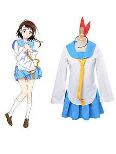 Nisekoi Kirisaki Chitoge Onodera Kosaki Cosplay Costume uniforme
