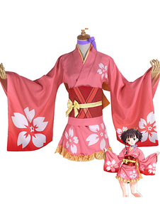 Kabaneri de la Koutetsujou de forteresse de fer no Version Kabaneri Mumei Cosplay Costume Kimono