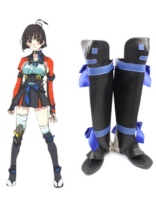Kabaneri de la Koutetsujou de forteresse de fer no Kabaneri Mumei Cosplay chaussures Mumei Cosplay n
