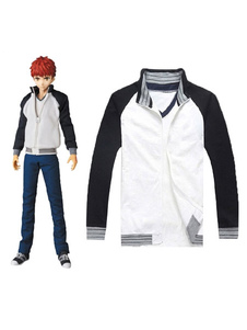 Destin séjour nuit Emiya Shirou T-shirt veste costume Cosplay