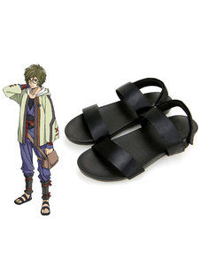 Kabaneri de la Koutetsujou de forteresse de fer pas Cosplay Anime de Kabaneri Ikoma Cosplay chaussur