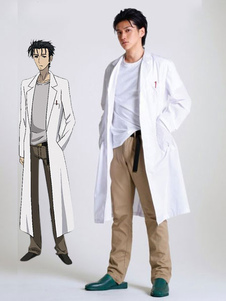 Steins Gate Okabe Rintarou Halloween Cosplay Costume