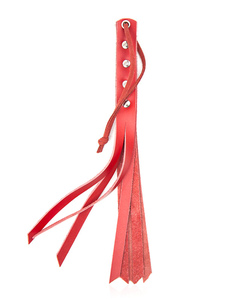 Peau de vache rouge fouet Sex Toy