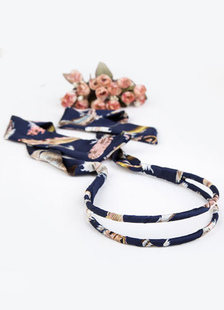 Coiffe de cheveux imprimé double-pont