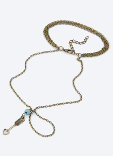 Bracelet à breloques unique métallique style européen fermoir homard