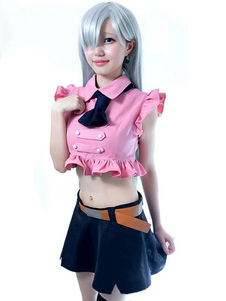 Toussaint Cosplay Costume comme Elizabeth The Seven Deadly Sins