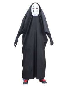 Toussaint Cosplay Costume Spirited Away aucun visage